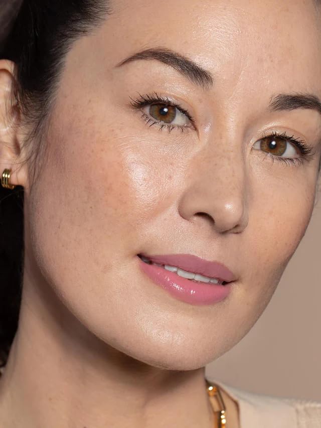 ILIA - Balmy Gloss Tinted Lip Oil | Smoothing Lip Color, Never Sticky | Hydrate, Plump + Moisturize with Hyaluronic Acid | Vegan, Cruelty + Gluten-Free (Maybe Violet, 0.14 fl oz | 4.3 ml)