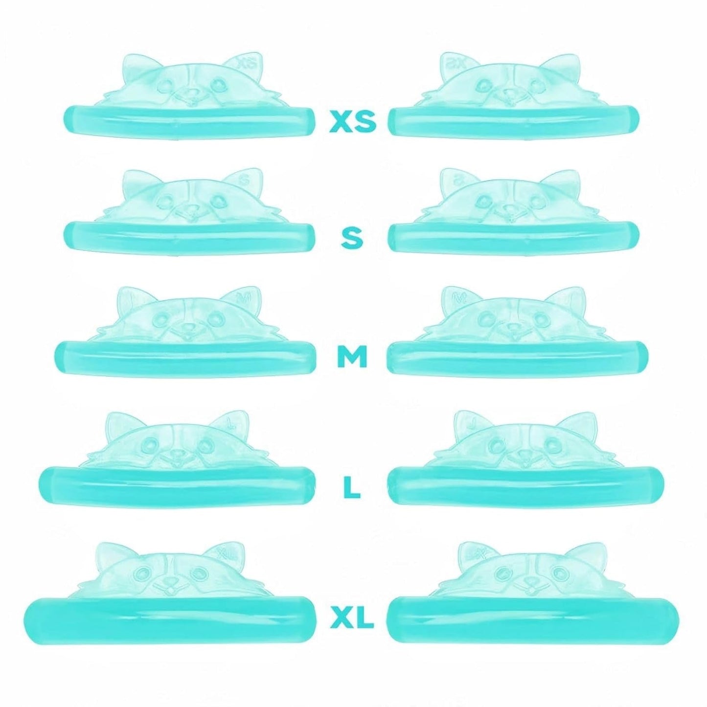 Eyelash Lift Pads Lash Lift Rods Eyelash Perm Silicone Pads 5 Sizes Reusable Soft Lash Lift Shields for Different Length Eyelashes Perfect Lifting