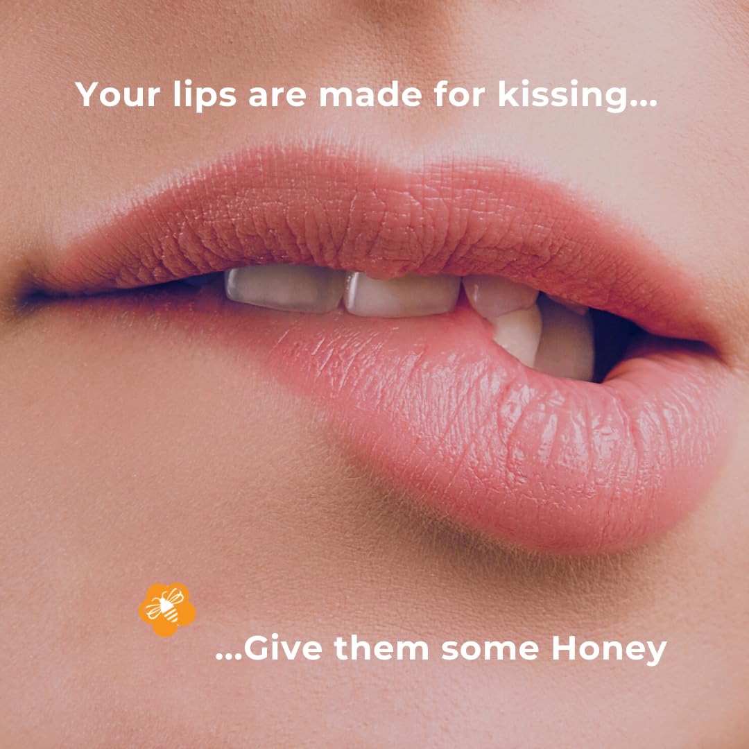 Manuka Honey Lip Balm 15+ UMF β Ultra-Hydrating Formula with Beeswax, Castor Oil & Organic Coconut Oil | 12+ Hour Moisture | Eco-Friendly Recyclable Tube | 0.25 oz / 7 g (Natural)