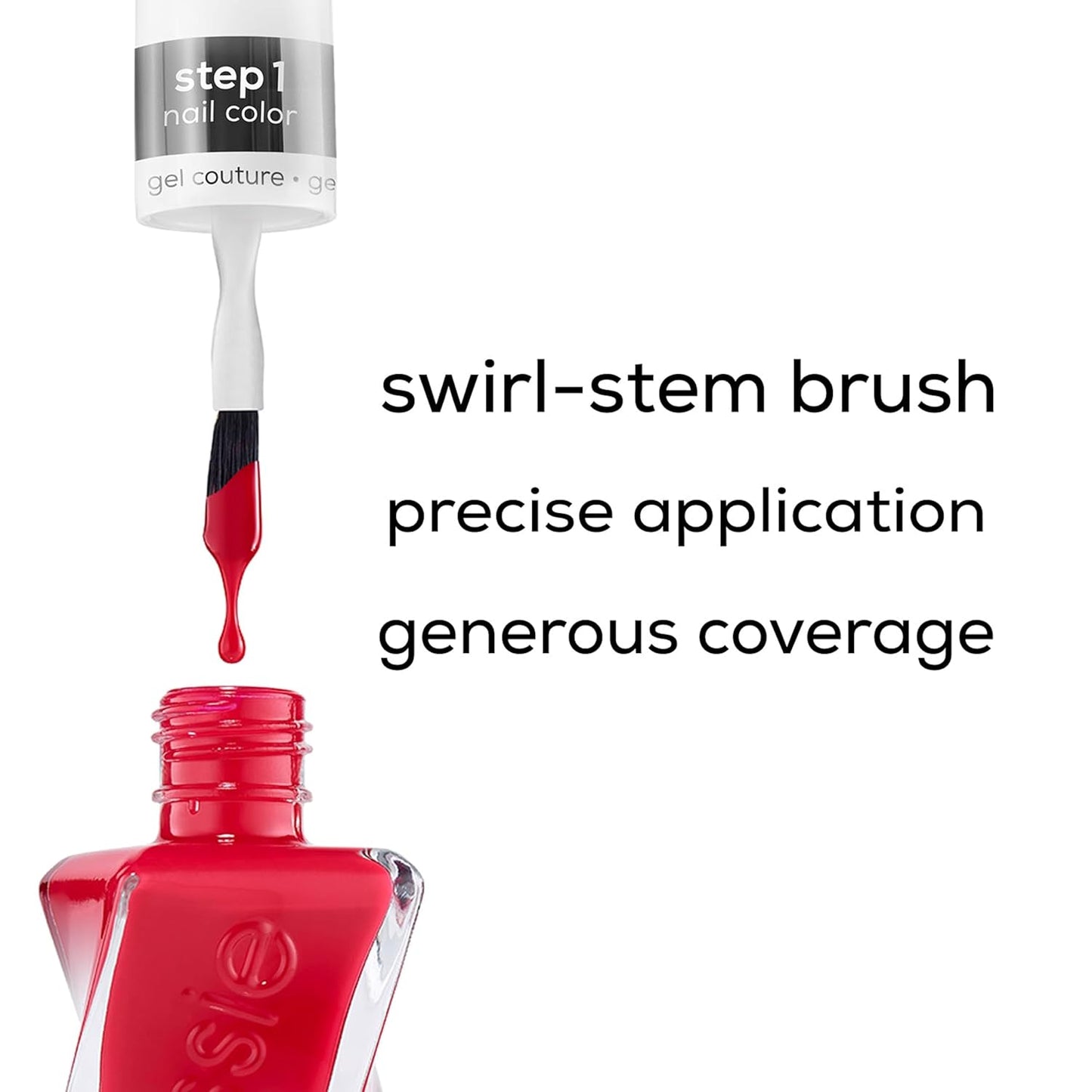 Essie Gel Couture Longwear Nail Polish Kit, Sheer Nude Pink, Fairy Tailor + Top Coat, 0.46 fl oz each