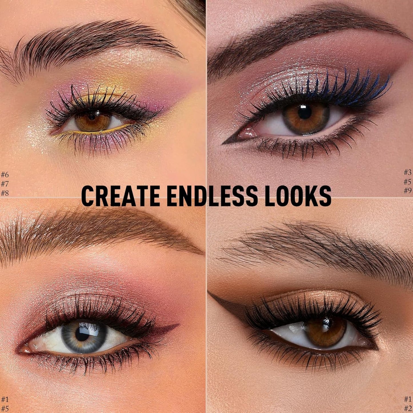 Eyeshadow Stick Matte Eye Shadow Pencil Cream to Powder Eye Brightener Crayon Long-Lasting Crease-Proof Neutral Eyeshadow Buildable Blendable High Pigmented Eye Liner Makeup for Women, 7 YELLOW