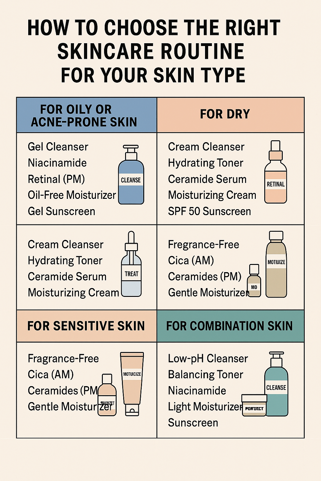 How to Choose the Right Skincare Routine for Your Skin Type (2025 Edition)