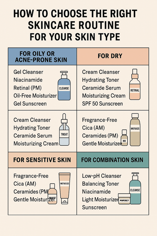 How to Choose the Right Skincare Routine for Your Skin Type (2025 Edition)