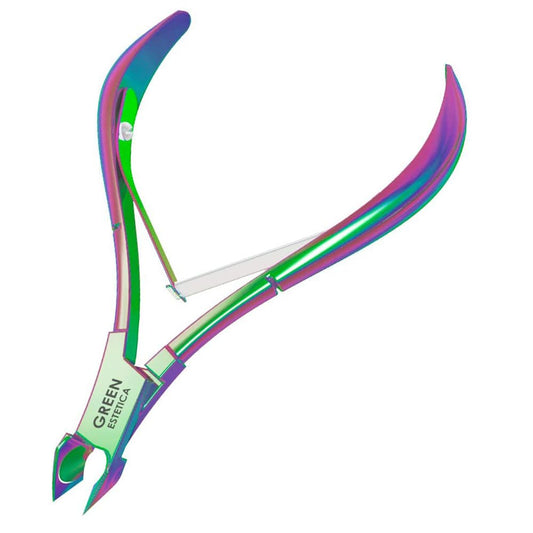 Professional Cuticle Trimmer Nail Cuticle Cutter Stainless Steel Cuticle Nippers with Sharp Blades of Cuticle Remover Clippers Manicure Tools Double Spring for Nail Care Pedicure Nail Tools (Multi)