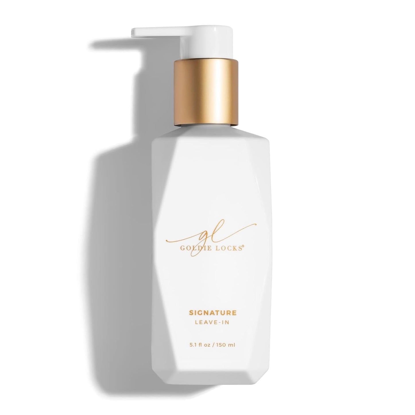 Goldie Locks Signature Leave-In Conditioner - Moisturizes and Controls Frizz - Lightweight Daily Hydration - Safe for Extensions & Color-Treated Hair - Protein-Free - 5.1 fl oz (Packaging May Vary)