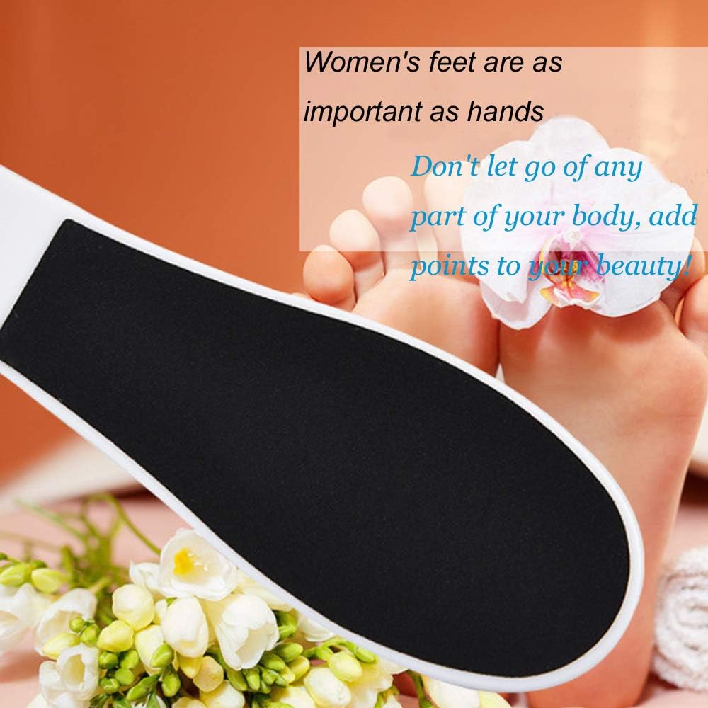 10 Pack Foot File, Professional Foot Callus Remover Sandpaper Pedicure Tools, Double Side Foot Scrubber, Sander for Dead Skin Foot Rasp Pedicure for Women Mother Family Manicure Beauty Shop Spa
