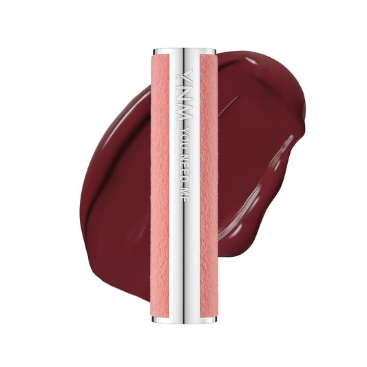 YNM Candy Gloss Balm 3g (10 DARK PLUM, 3g)(+9 colors) K-beauty, Tinted, Color Lipstick Balm, Glossy, Moisture, korean, Jello lips, Non-Sticky and Long-lasting
