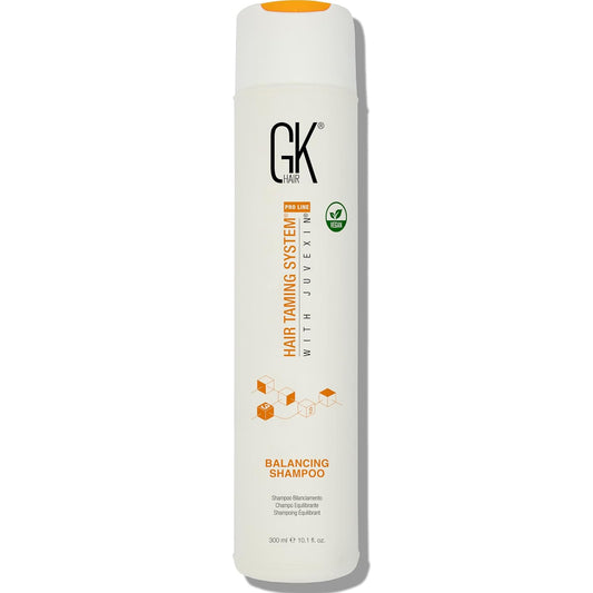 GK HAIR Balancing Shampoo Cleanses and Removes Buildup with Keratin Treatment For Oily Control Flaky Itchy Dry Scalp Thinning nourishing Hair Sulfate Free Women and Men – 10.1 Ounce