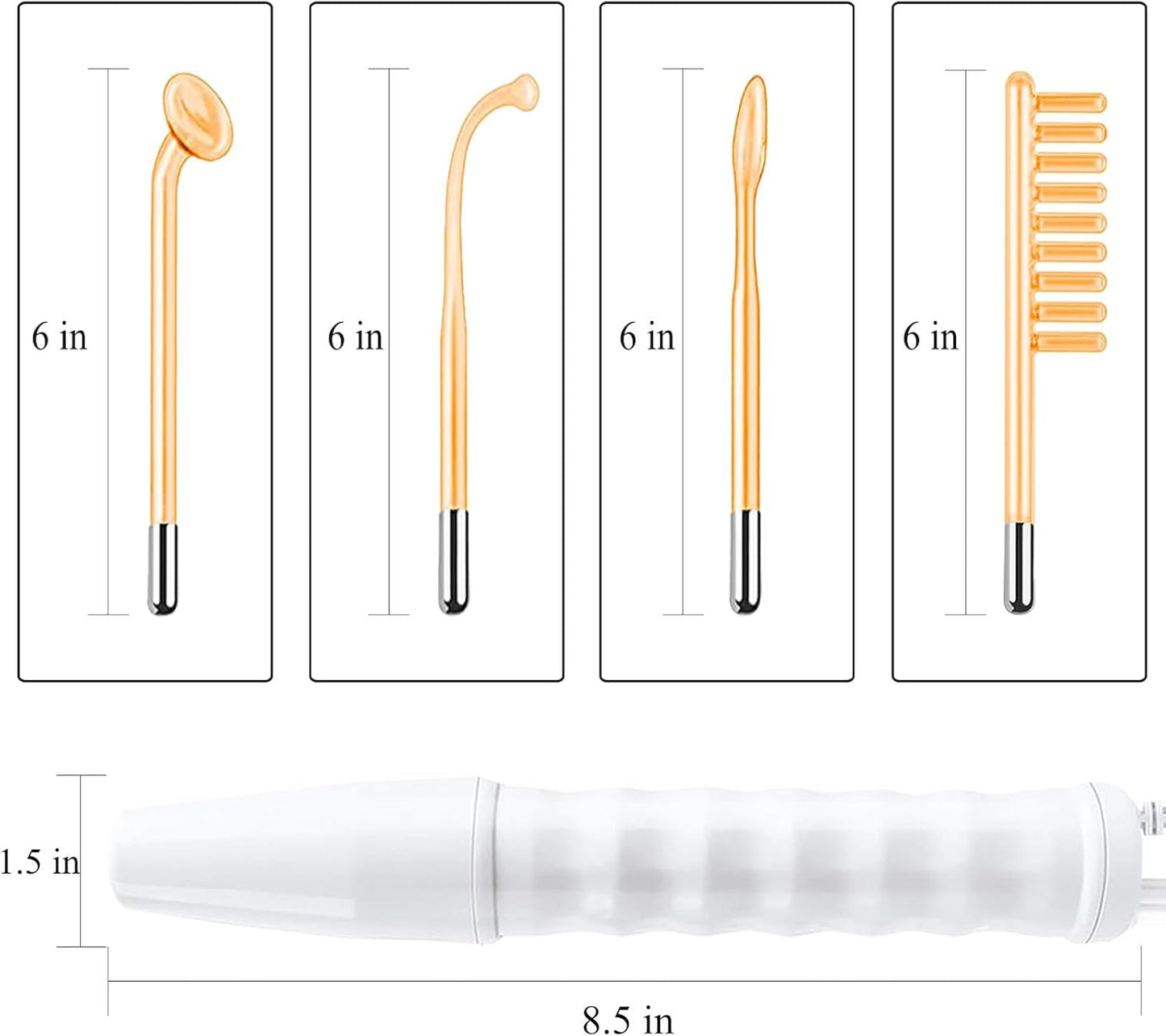 High F Rrequency Facial Wand for Face Care, Multi-Function Face Device Machine