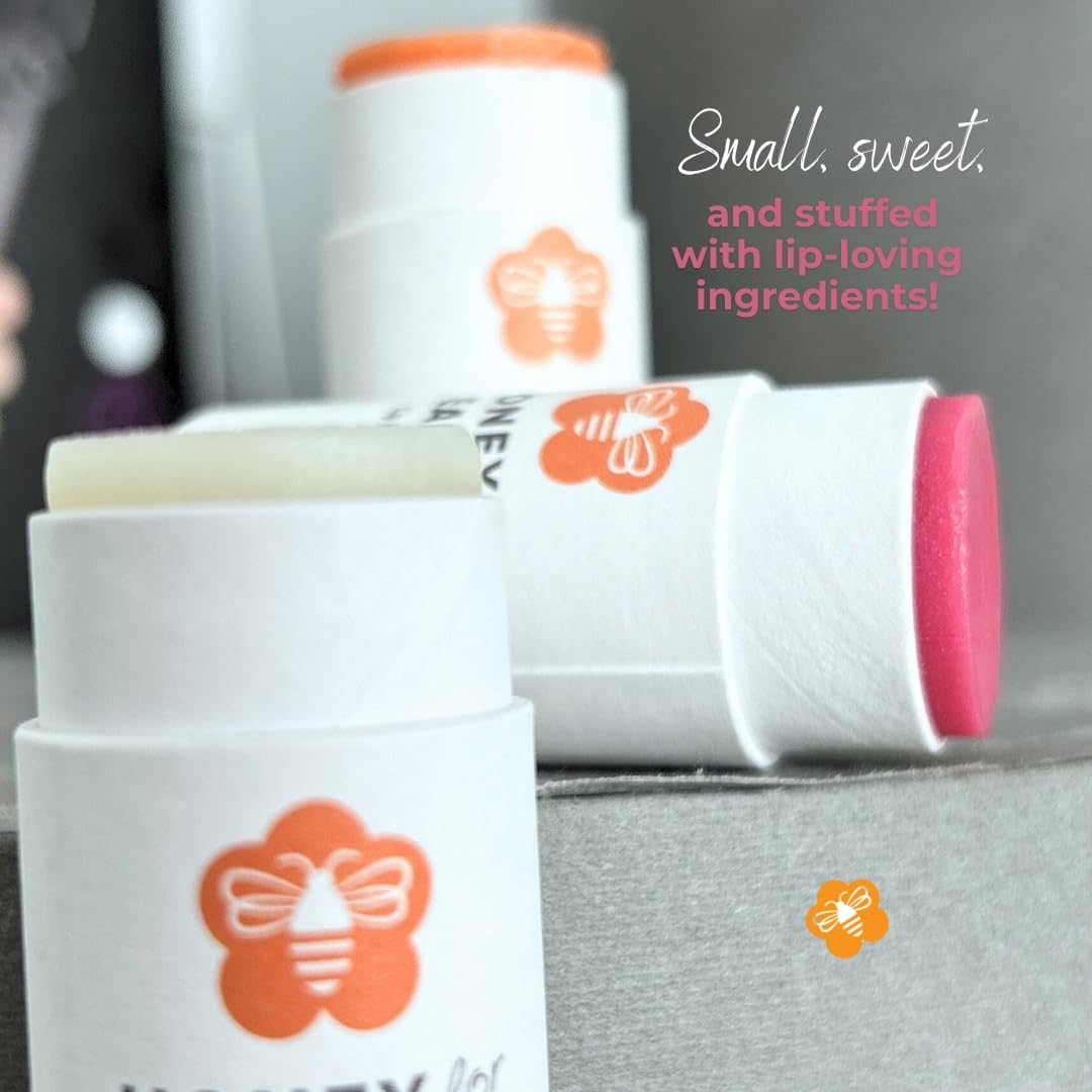 Manuka Honey Lip Balm 15+ UMF – Ultra-Hydrating Formula with Beeswax, Castor Oil & Organic Coconut Oil | 12+ Hour Moisture | Eco-Friendly Recyclable Tube | 0.25 oz / 7 g (Soft Plum)