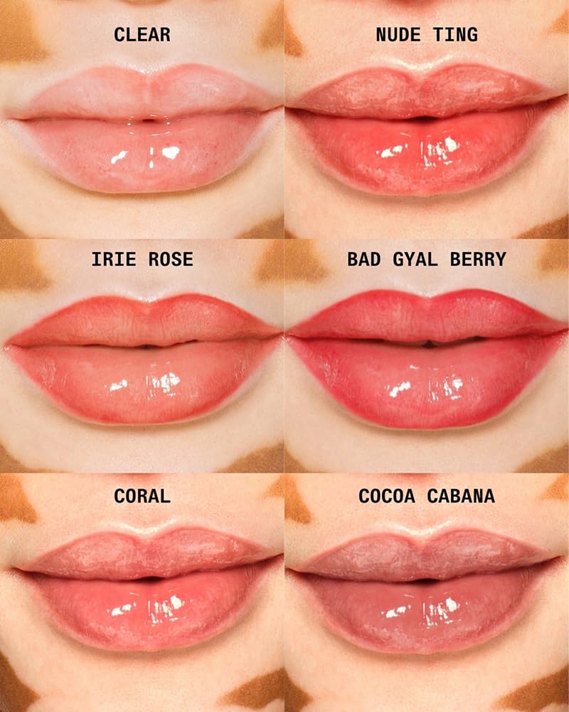 Cay Skin Isle Lip Balm SPF 30 – High Shine, Hydrating + Sheer Lip Gloss in Vanilla Brown Sugar Flavor – Formulated with Natural Ingredients for All Skin Tones – 3-Pack, Coral, 1.05 oz