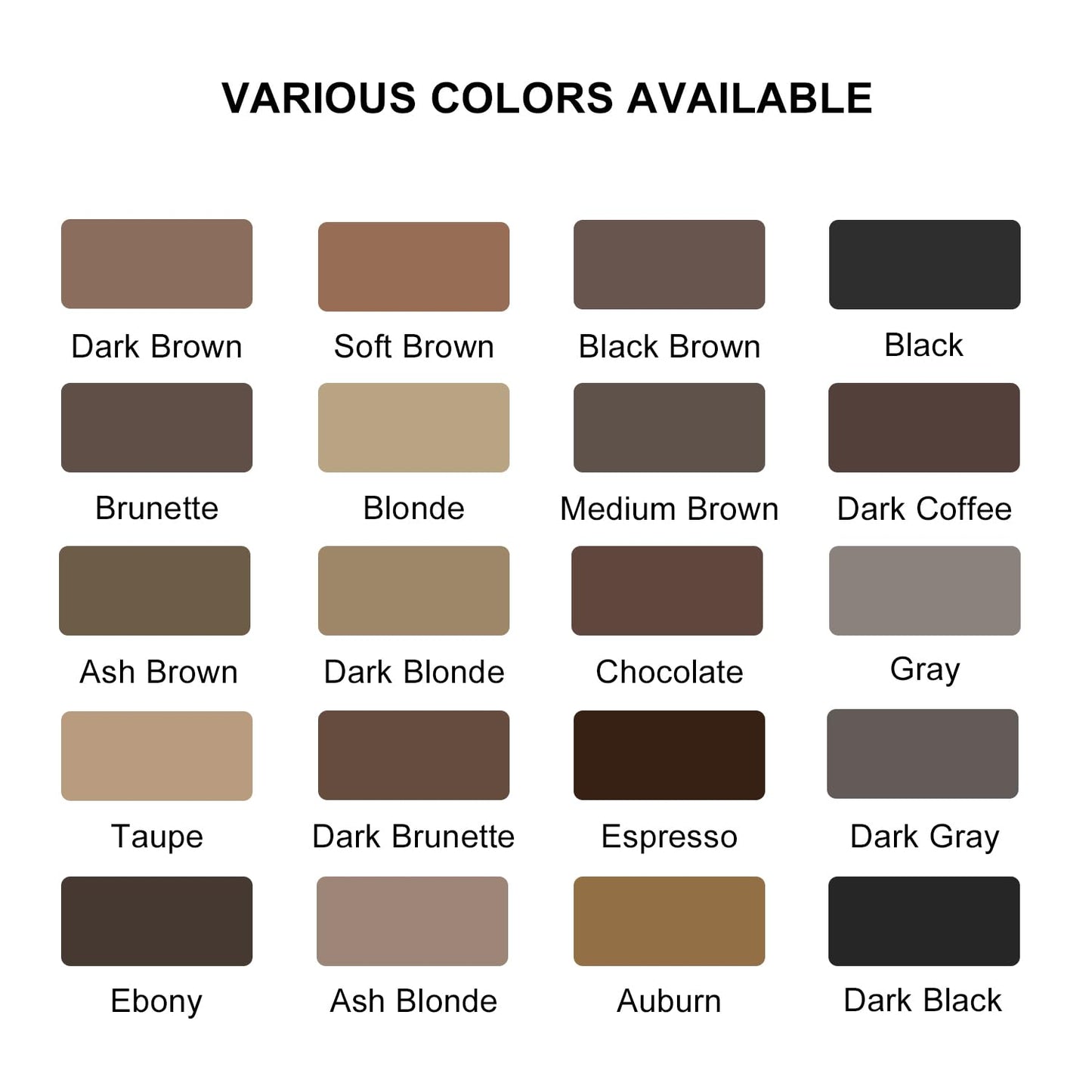 Eyebrow Pencil,2-in-1 Waterproof Eyebrow Pen with 4 Tip Brow Pen and Ultra-Precise Brow Pencil,with Dual-ended Eyebrow Brush,Eyebrow Makeup for Natural Looking Eyebrows-Dark Brunette