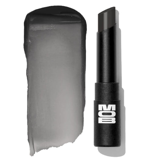 MOB Beauty Hydrating Shine Lip Balm M138 Sheer Black – Tinted Lip Balm Stick with Jojoba & Sunflower Oils, Clean Vegan Organic Lip Care for Nourished, Glossy Lips