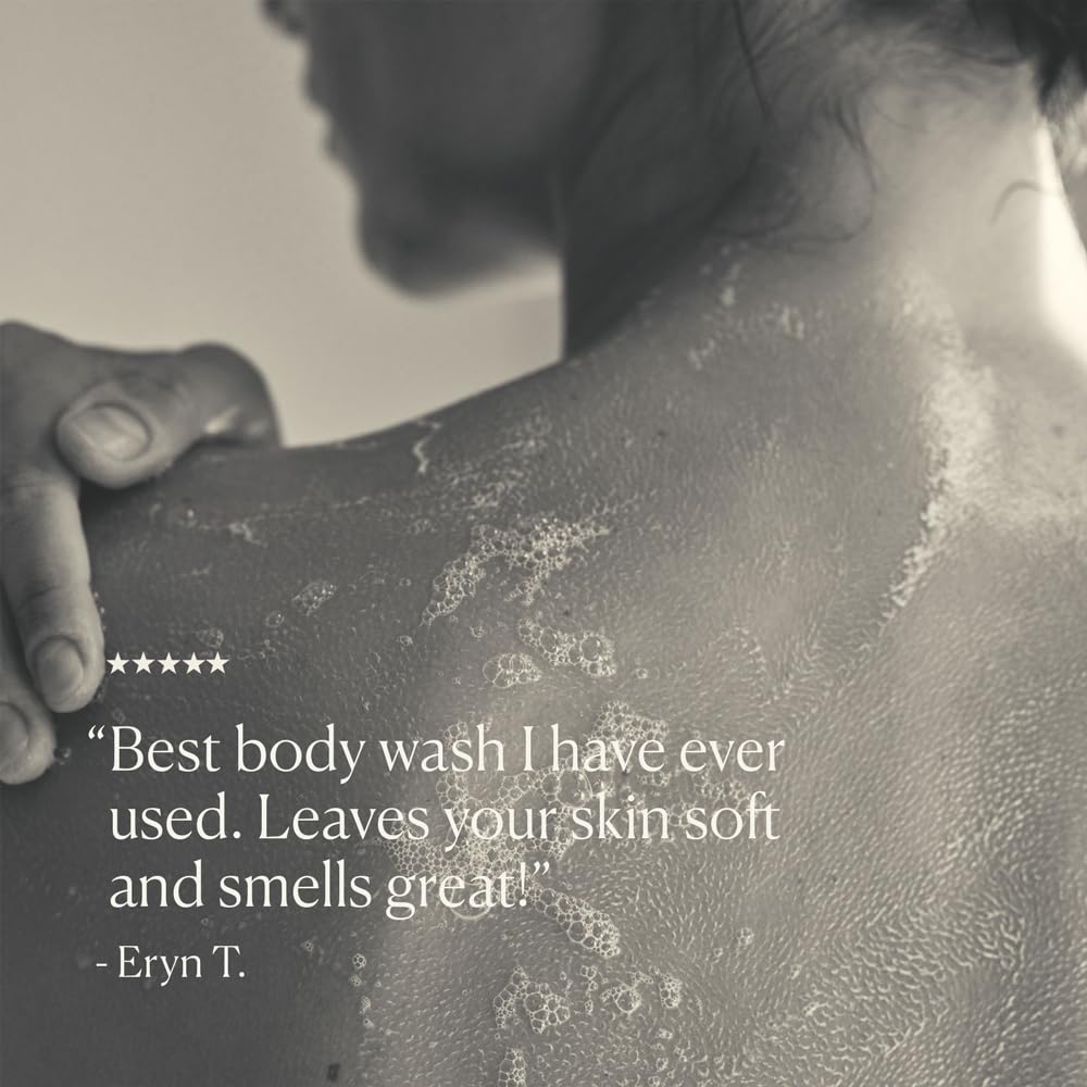 evolvetogether Nutrient-Rich Body Cleanser for Women & Men | Monaco – Mandarin, Oud & Patchouli | Cream-to-Oil Hydration, Gently Cleanses | Vegan, Cruelty-Free, Sulfate Free | (11.8 fl oz)