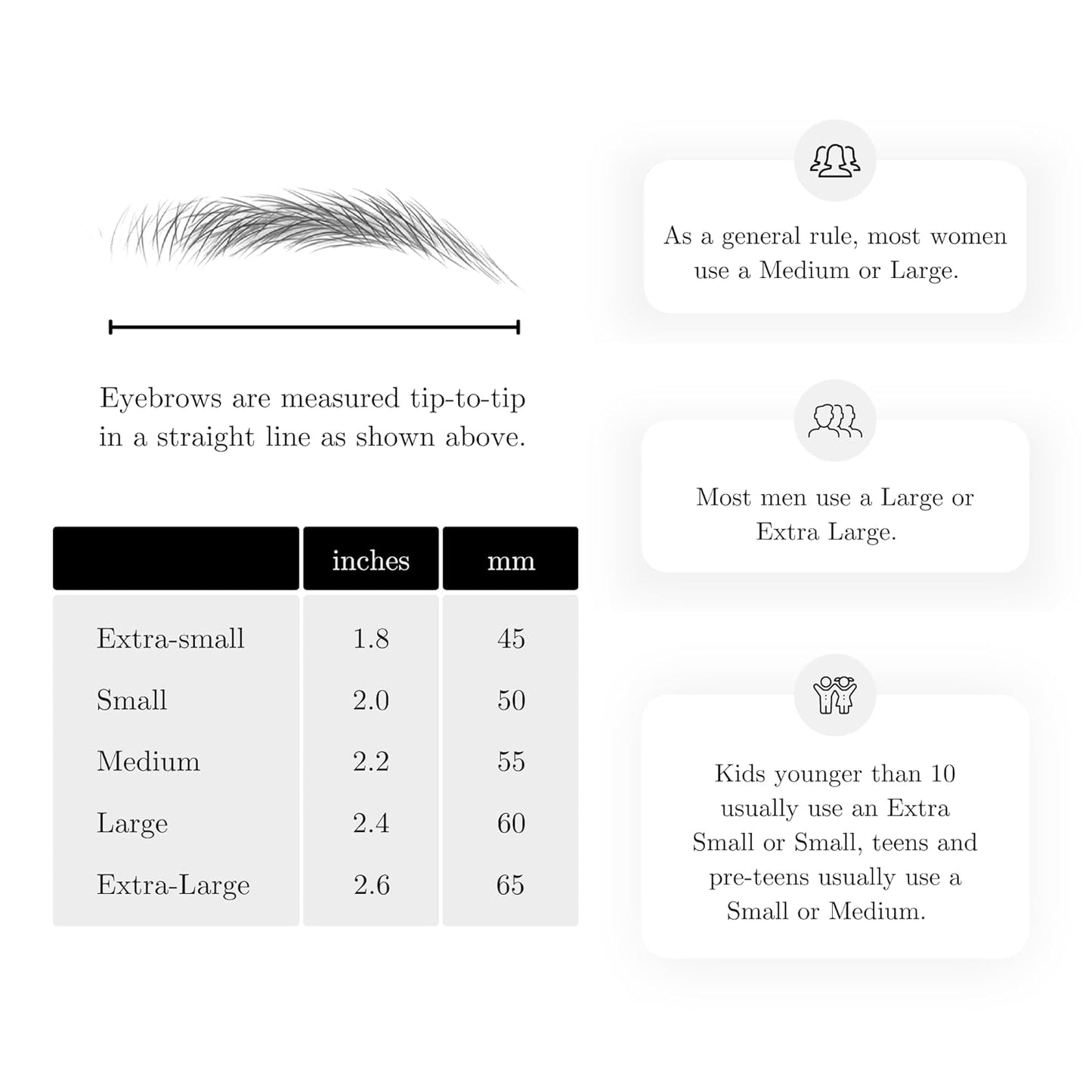 (10 pairs) Ginger Temporary Eyebrow Tattoo - Small Size - Waterproof & Smudgeproof - Assertive Arch Style Eyebrow Stickers - Sheet Lasts up to 30 Days - Won't Work on Existing Brows