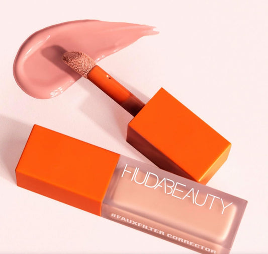 HUDA BEAUTY #FAUXFILTER Under Eye Color Corrector - Peach (light pinky orange for light to medium skin tones)