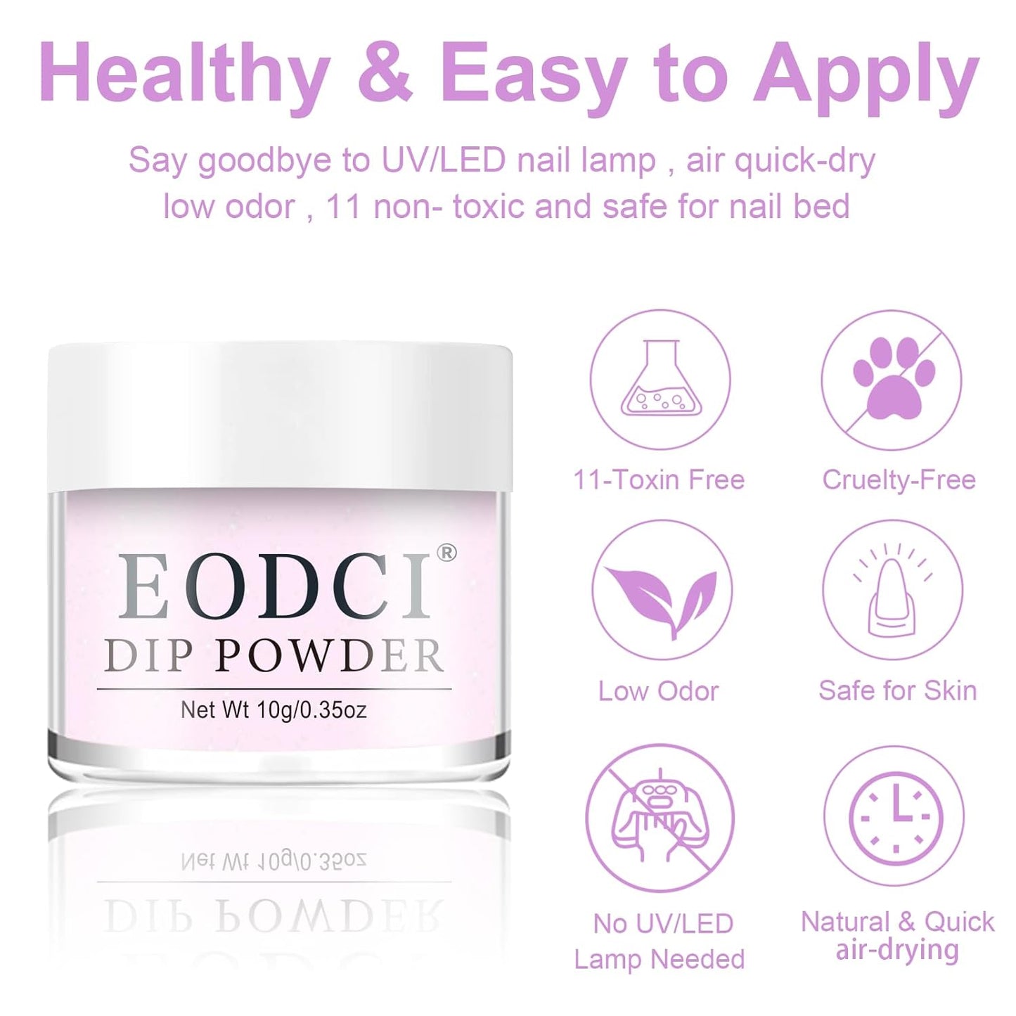 12 Pcs Dip Powder Nail Kit Starter, 6 Colors Jelly Nude Pink Dipping Powder Kit With Base & Top Coat/Activator/Brush Saver, Nail Art Manicure Salon DIY for Daily at Home Party Gifts for Women