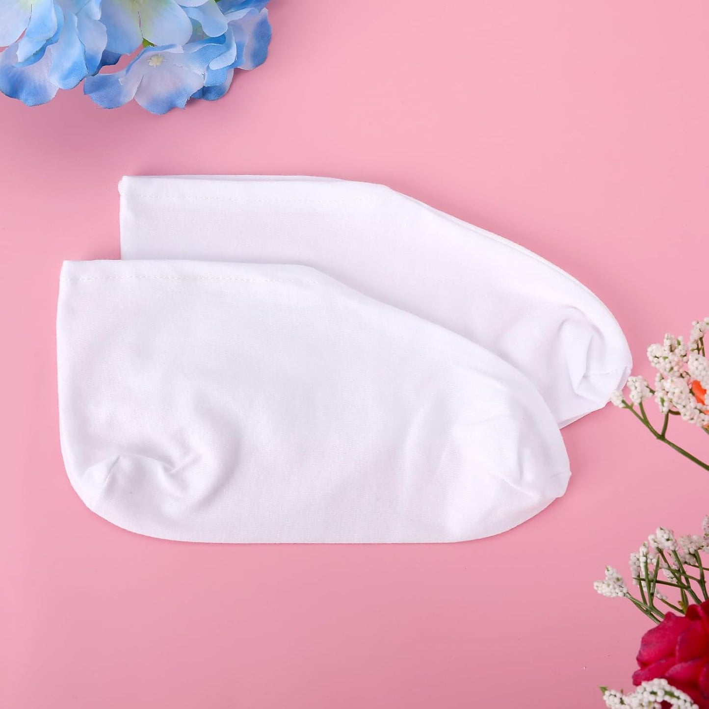 3 Pairs Moisturizing Socks Overnight Cotton Lotion Foot Cover Mask Moisture Enhancing Socks Absorbing Spa Feet Sleeve for Dry Care Cosmetic Women Men Beauty Pedicure