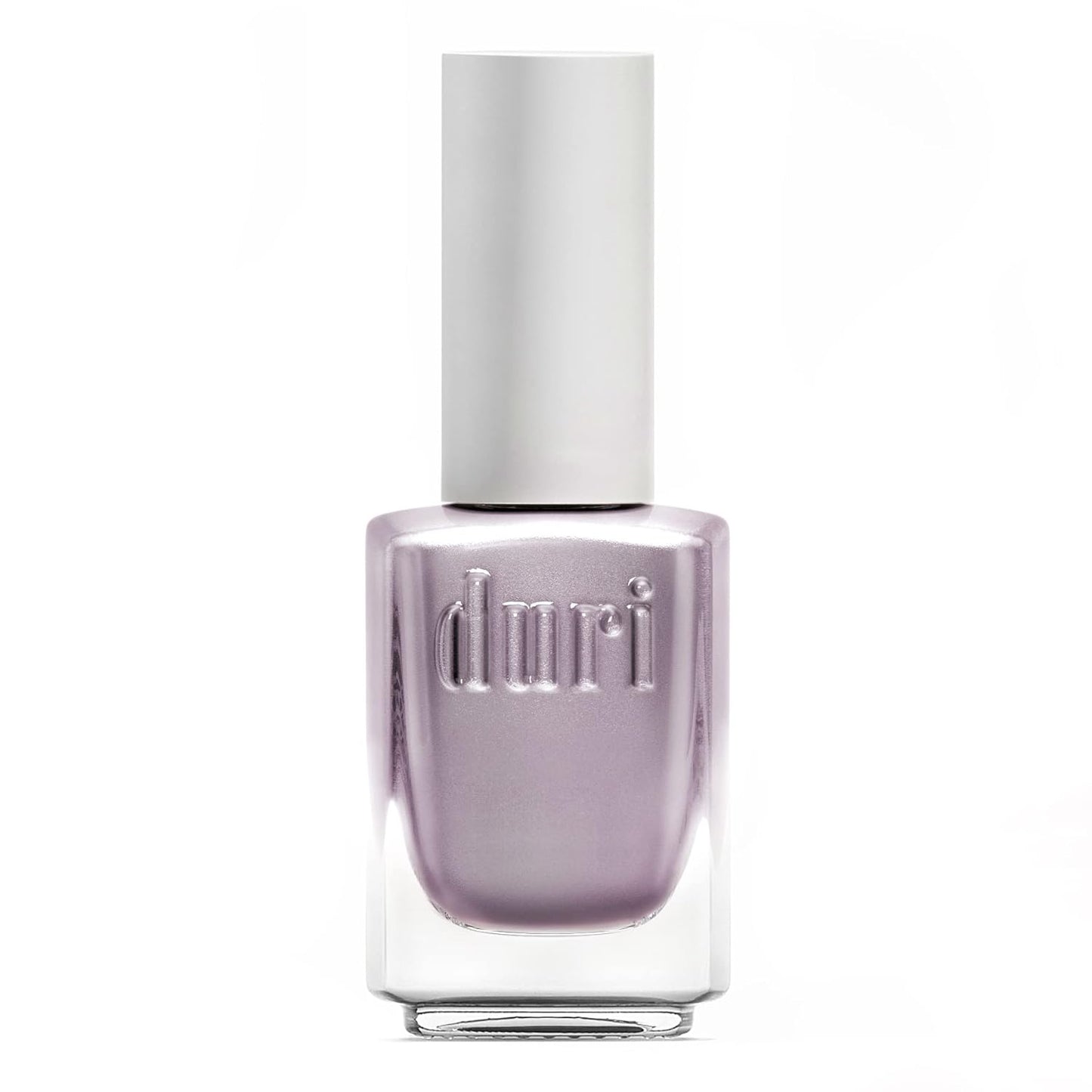 duri Nail Polish, 765 Cyber See, Light Lavender Metallic Shimmer, Full Coverage, Fast Drying, Long Lasting, Easy to Apply, 0.45 Fl Oz