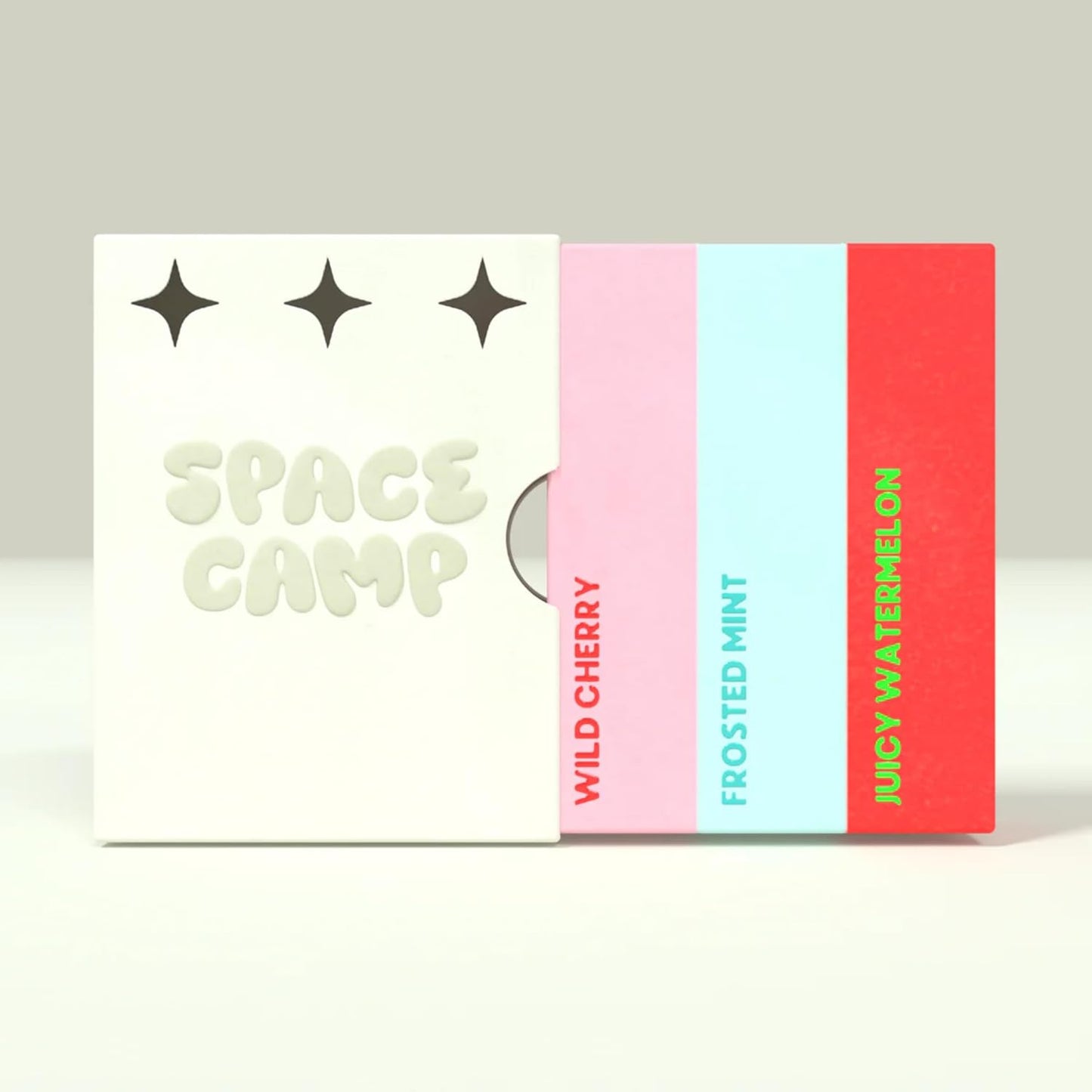 Space Camp Wellness Jumbo Lip Balm - Originals Pack Variety Flavored Balm (Wild Cherry, Juicy Watermelon, and Frosted Mint) - 3 Pack