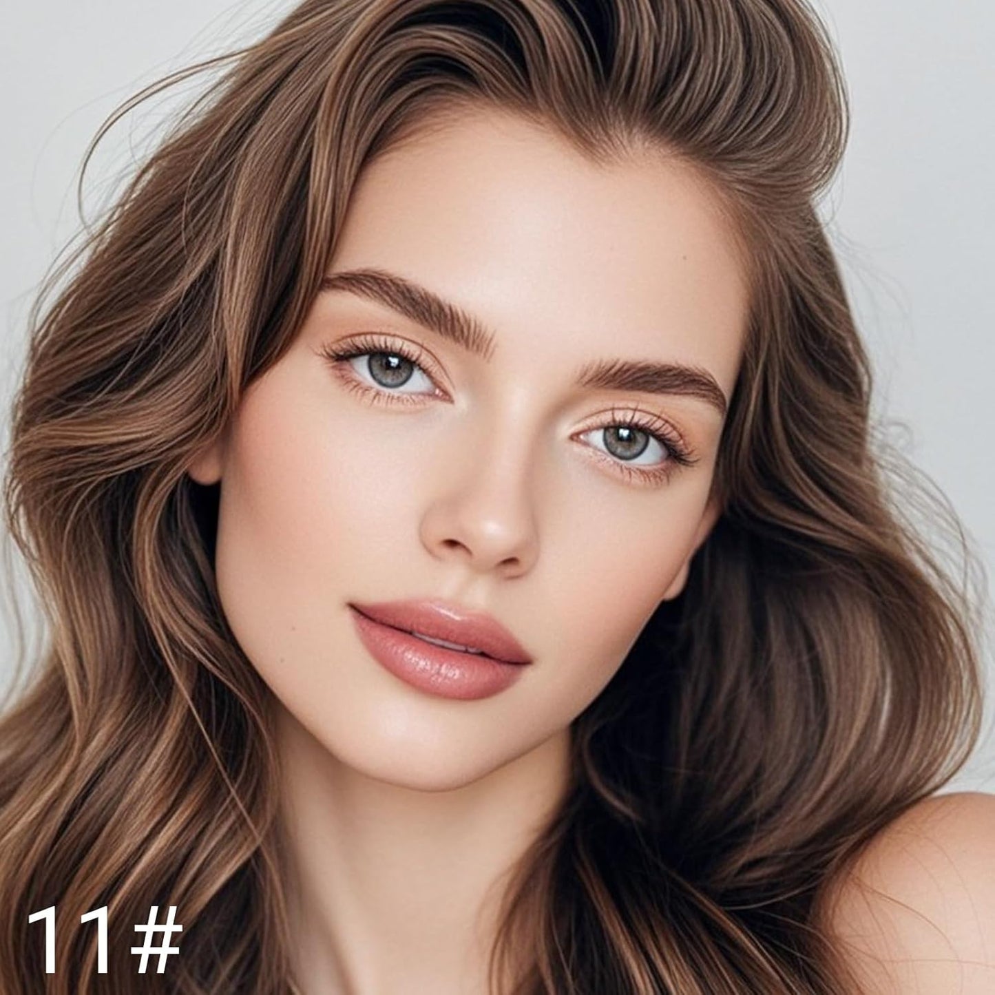 Erinde Waterproof Eyeshadow Stick, Cream Eye Shadow Stick, Long-Lasting, Crease-Proof, Cream to Powder Buildable & Blendable Eye Shadow Pencils Crayon, Vegan & Cruelty-Free, 11 Nude Beige