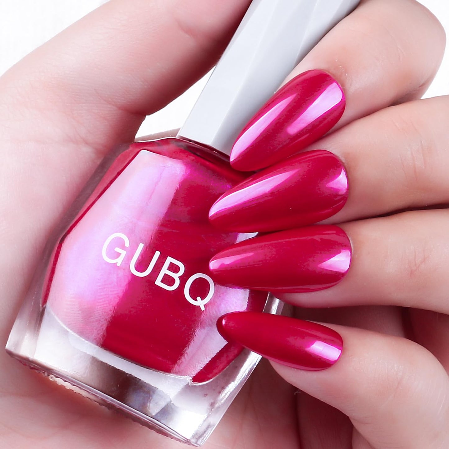 Major Dijit Quick Dry Nail Polish 12ml/0.41fl oz Crimson Regular Nail Lacquer Fast Drying & Long Lasting Nail Polish Nail Art Effect for Nail Salon