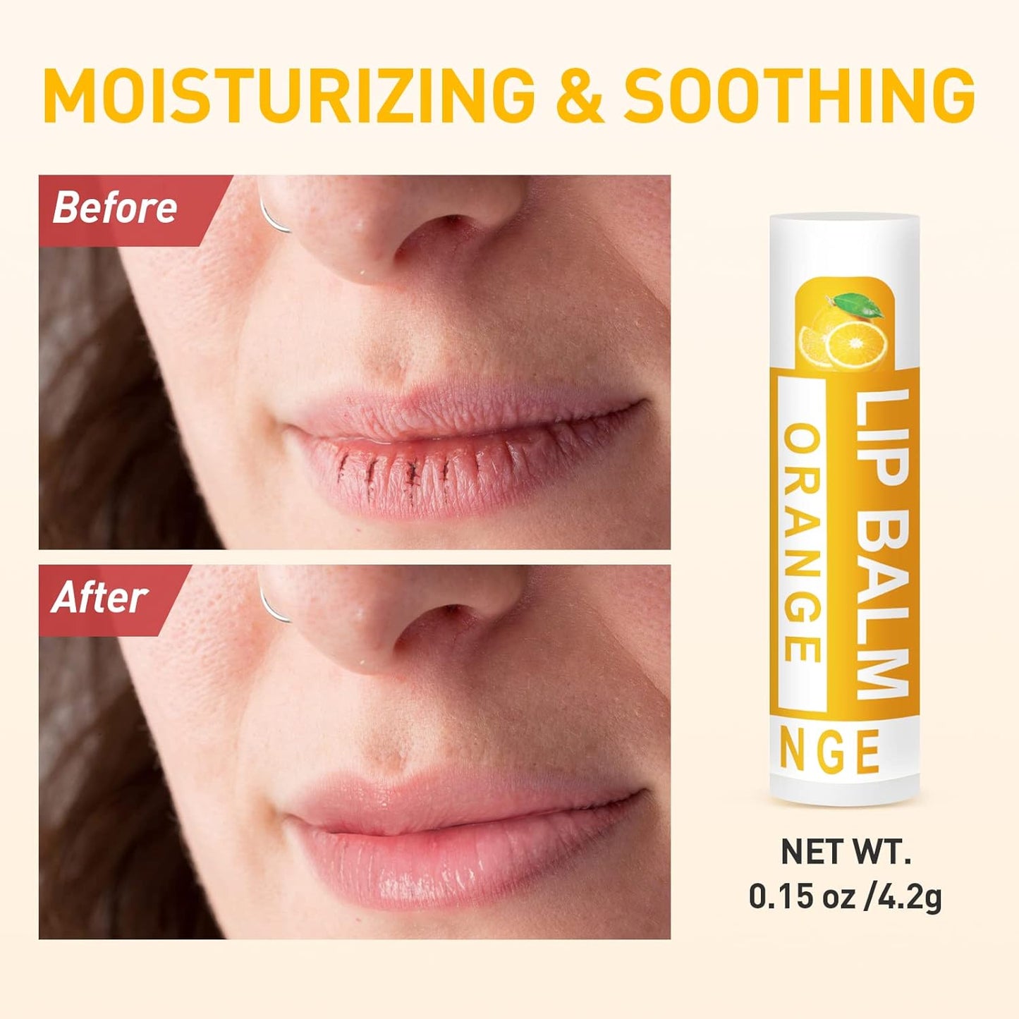 DMSKY Natural Lip Balm Bulk 36 Pack, Moisturizing Lip Balm with Vitamin E and Coconut Oil, Lip Care Product for Chapped Lips-12 Flavors