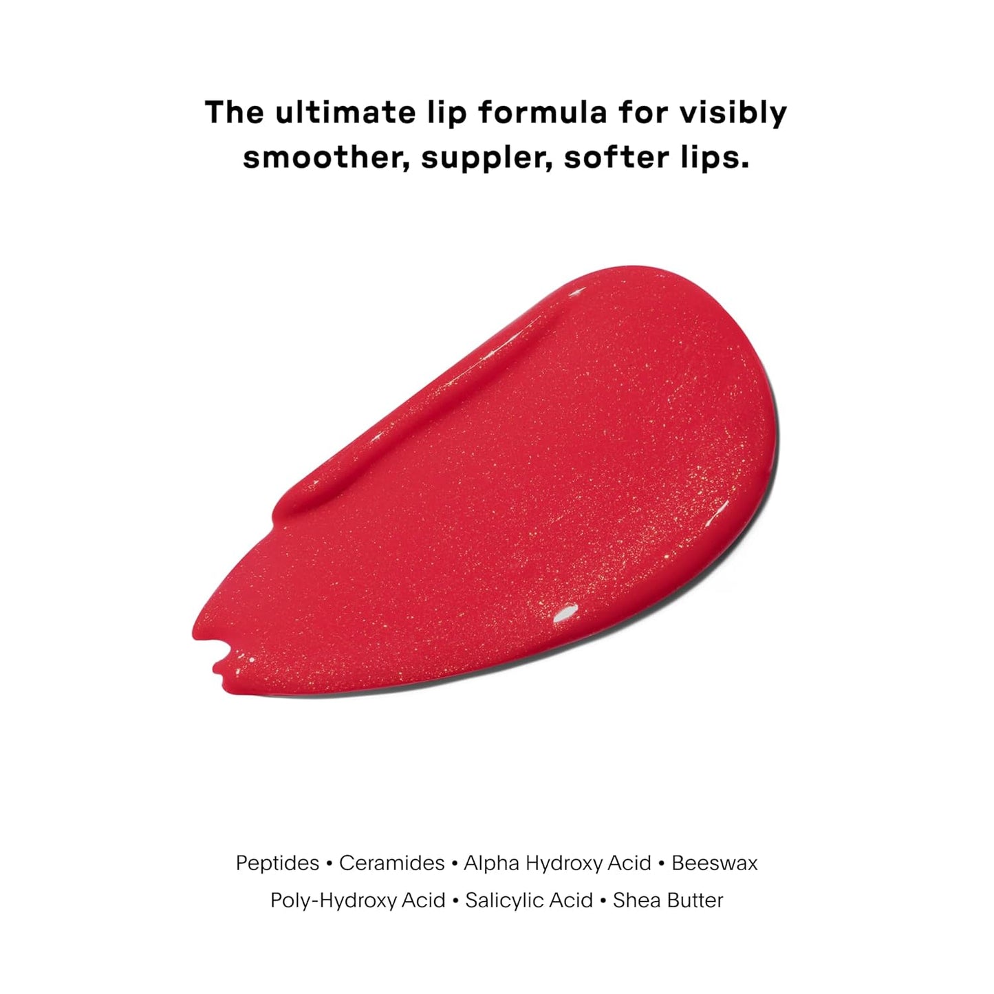 U Beauty The PLASMA Tinted Lip Compound - Anti-Aging & Anti-Wrinkle Lip Gloss, Hyaluronic Acid, Shea Butter & Peptides for Hydration & Plumping,Fortune - 15 mL