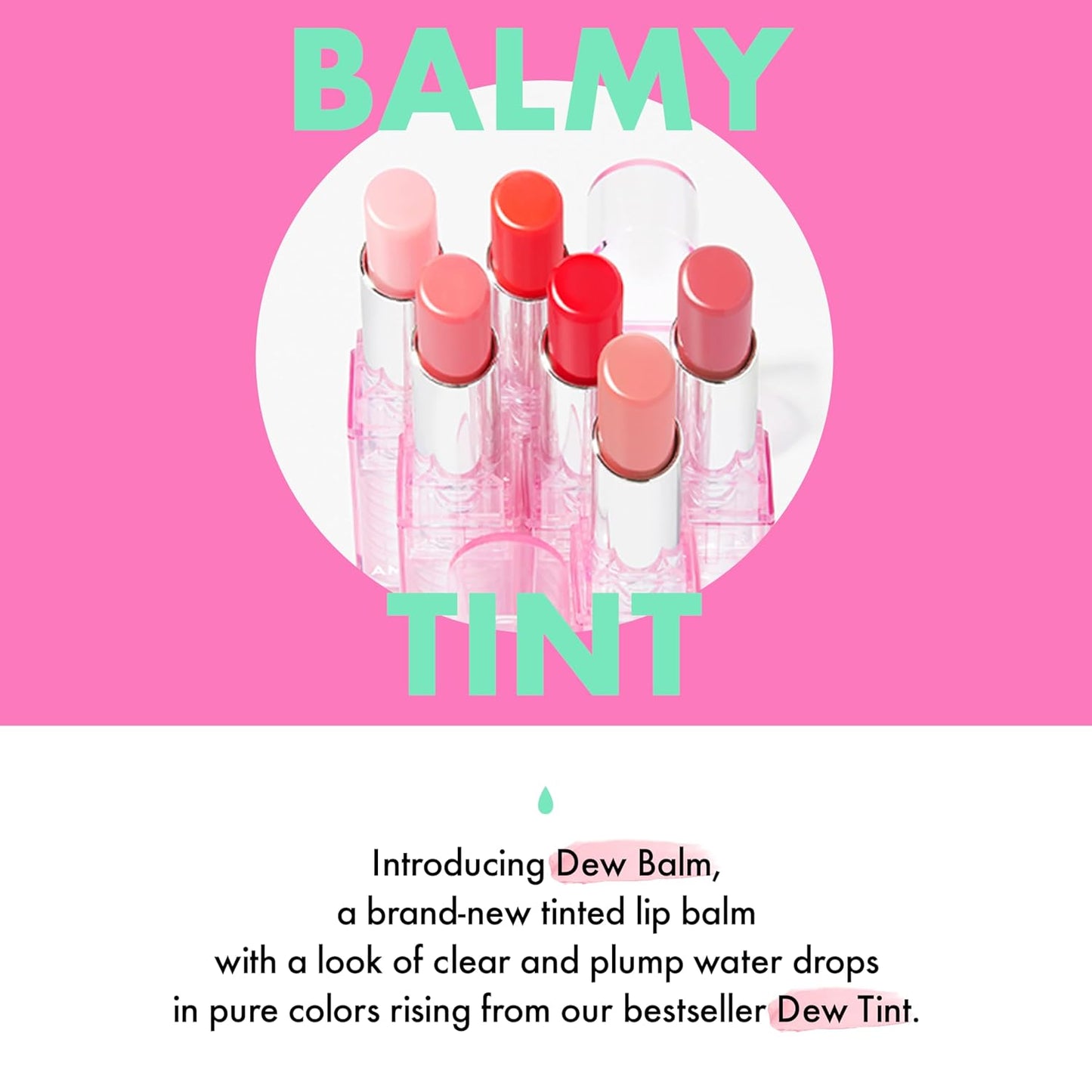 Amuse SEOUL DEW BALM 06 DEW ROSE