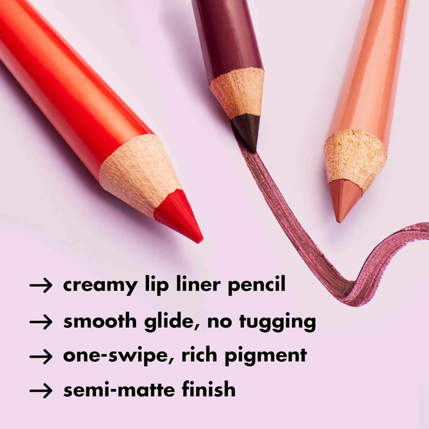 e.l.f. Cream Glide Lip Liner, Highly-Pigmented Pencil For Shaping & Sculpting Lips, Semi-Matte Finish, Vegan & Cruelty-Free, Espresso Martini