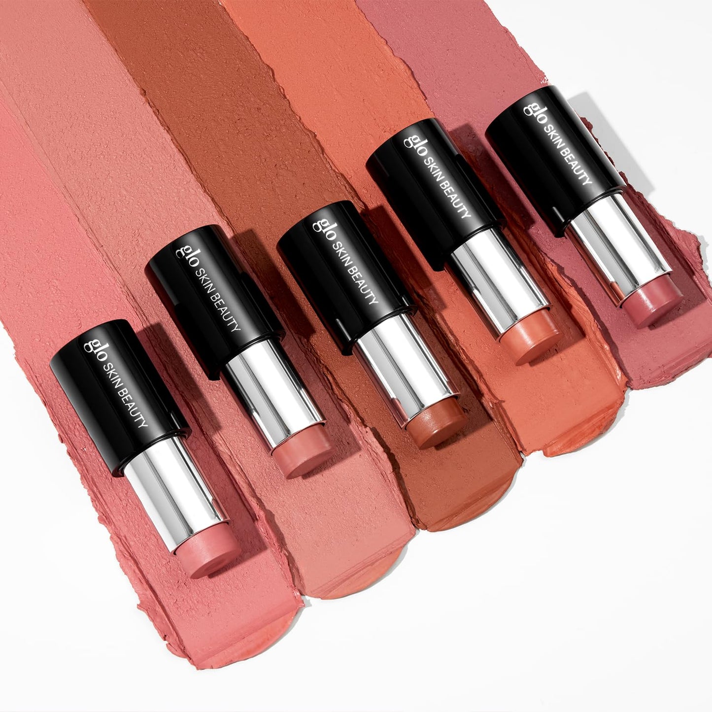 Glo Skin Beauty Cream Blush Stick (Spark) | 3-in-1 Multitasking Long-Wear Cheek, Lips + Lids Stick | Packed with Skincare Benefits