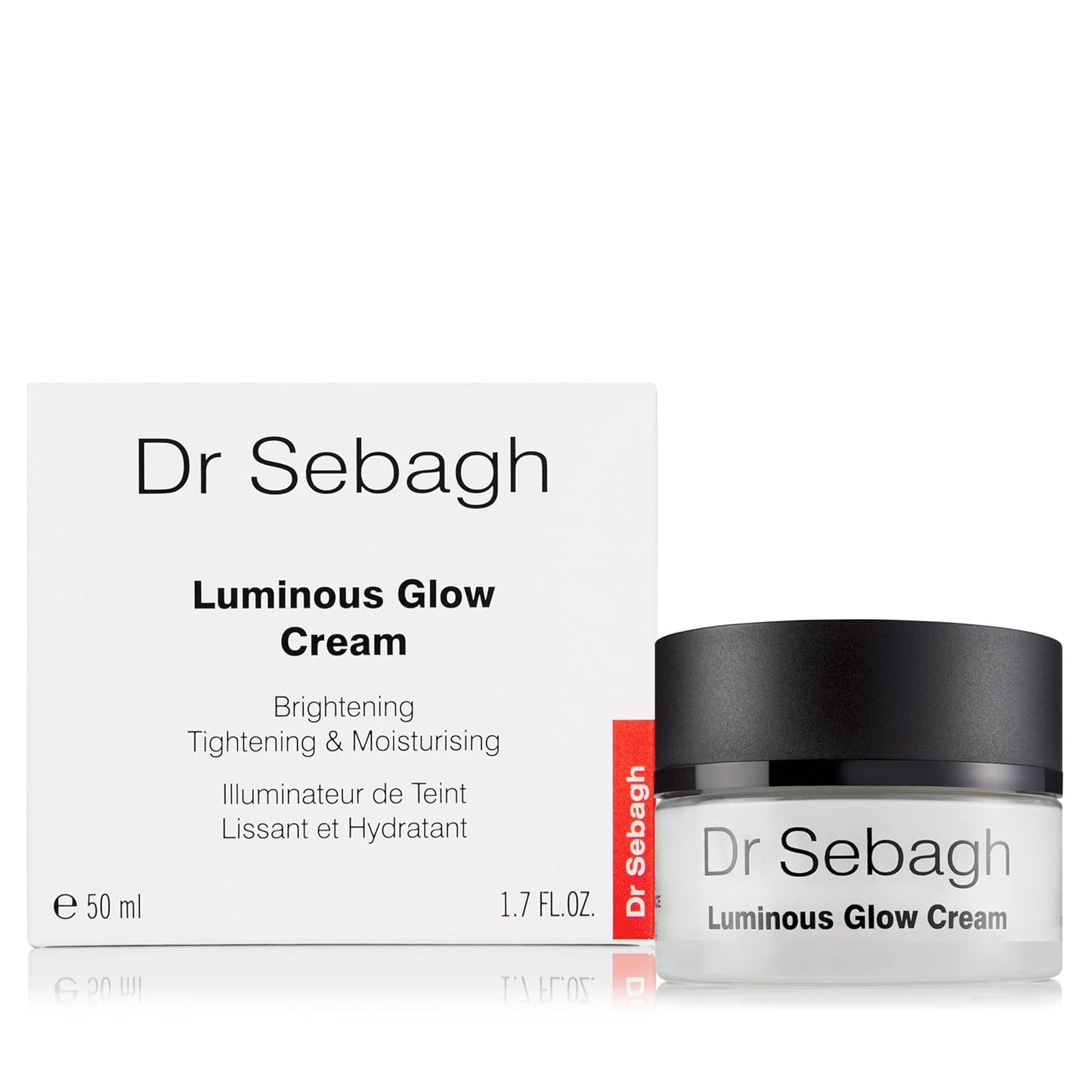 Dr Sebagh® Luminous Glow Cream for Oily Skin - Radiance-Boosting & Mattifying Face Cream - Lightweight Hydrating Formula (1.07 fl Oz)
