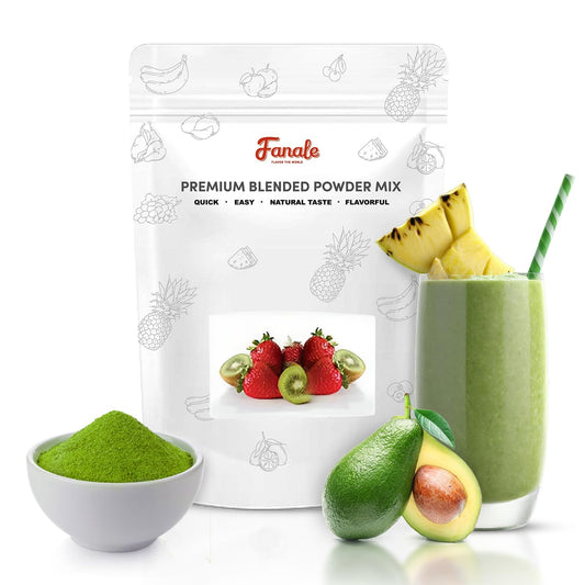 Fanale Premium Avocado Bubble Tea Flavoring Powder | Perfect for Baking, Smoothies, Desserts and Drinks | Instant Flavoring Powder for Boba Milk Tea - 2.2 Pounds (Pack of 20).