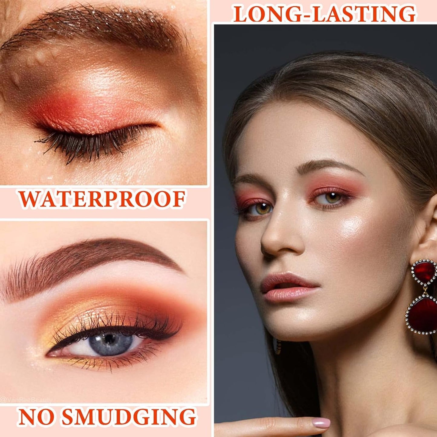 12 Color Naked Eyeshadow Palette,Matte Earth Color Eyeshadow,Natural Nude Eyeshadow Palette,Professional Waterproof and Smudge Proof Eye Shadow Palette Kit,Eye Makeup Set for Women（A）