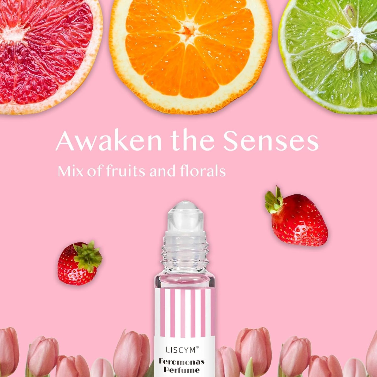 Feromonas Perfumes for Women, 15 ml Travel Size Fragrance Oil to Attract Men, Long-Lasting, Roll-On