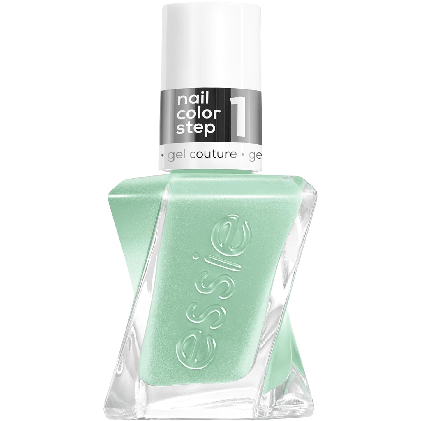 essie gel couture, Long-Lasting Nail Polish, Vegan, Be Dazzled, Green, Bling It, 0.46 fl oz