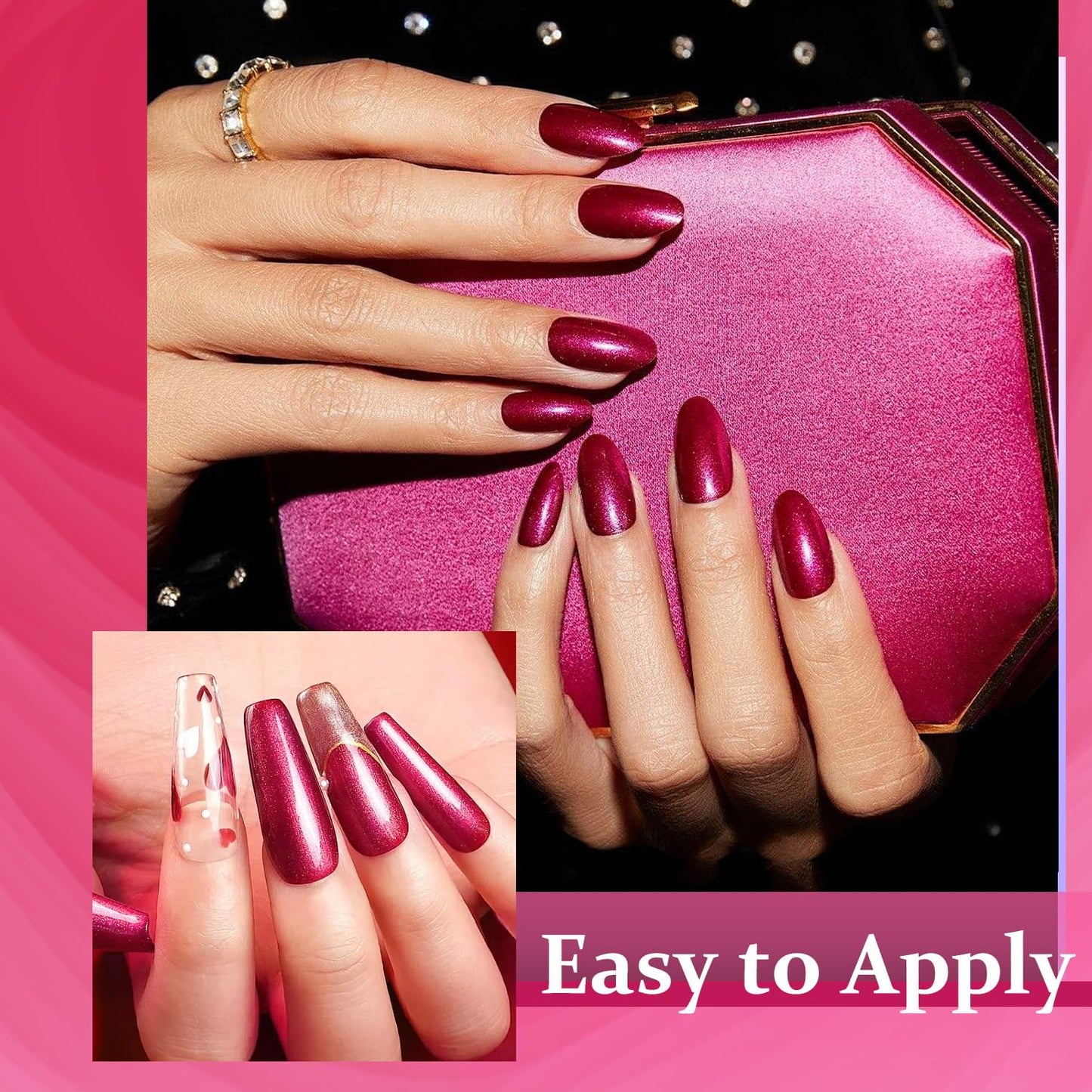 Major Dijit Quick Dry Nail Polish 12ml/0.41fl oz Bright Red Regular Nail Lacquer Fast Drying & Long Lasting Nail Polish Nail Art Effect for Nail Salon