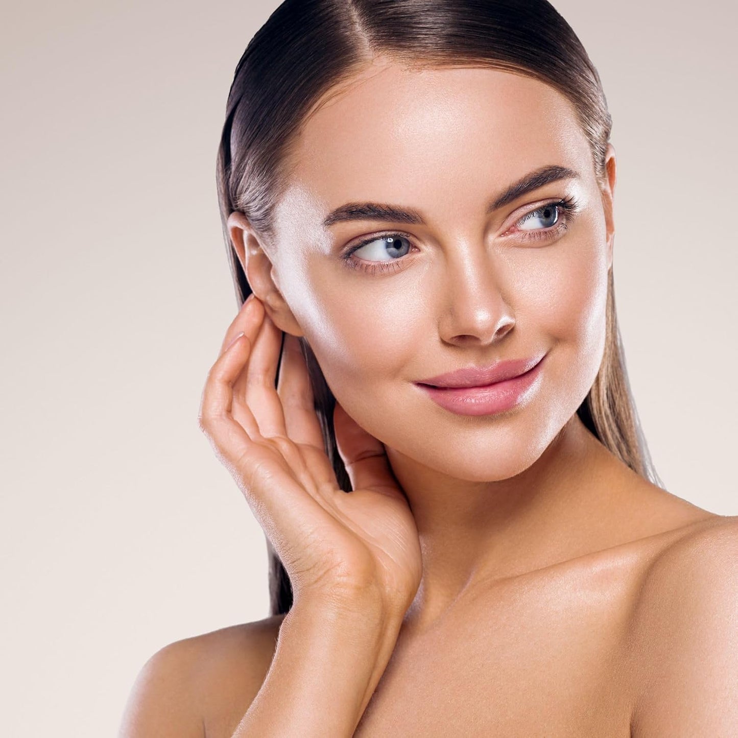 M. Asam MAGIC FINISH Volume & Repair Lip Balm Caramel-Kiss (0.11 oz) - Lip balm for delicate shine & more volume with plumping & nourishing vitamin E & shea butter