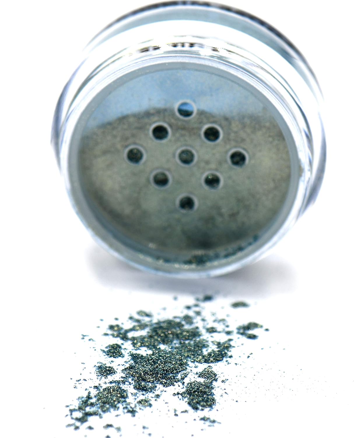 Emerald City Teal Jewel Green & Hints of Golden Sparkle Single Loose Powder Eyeshadow; Vegan, Talc & Paraben Free