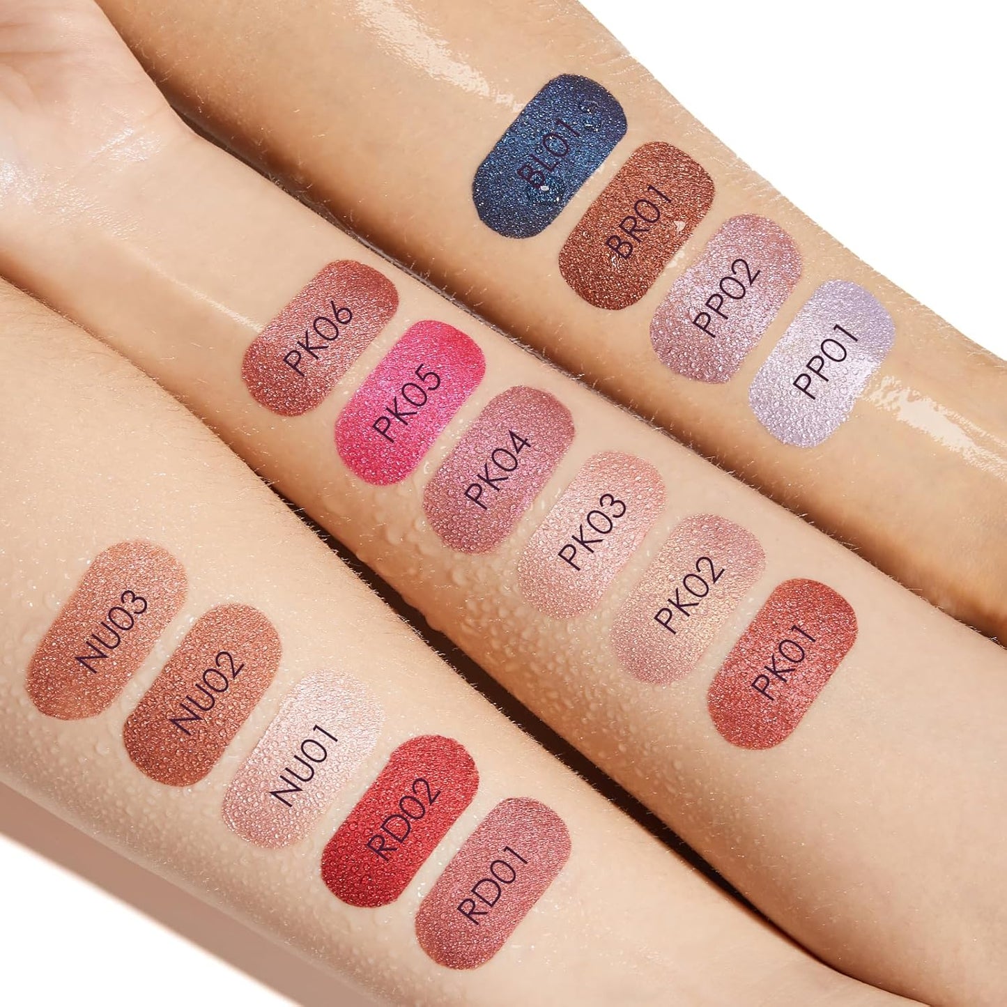 FOCALLURE Metallic Liquid Lipstick,Non Stick Cup Lip Gloss,High Impact Lip Color with Transfer-proof Wear,Long Lasting & Waterproof Lipstick Makeup for Women,One Promise