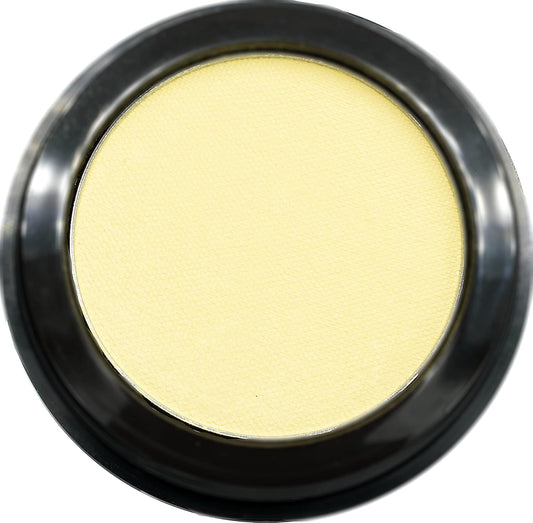 Daffodil Matte Muted Yellow Gold Soft Pressed Powder Single Vegan Eyeshadow; Talc, Paraben & Cruelty Free