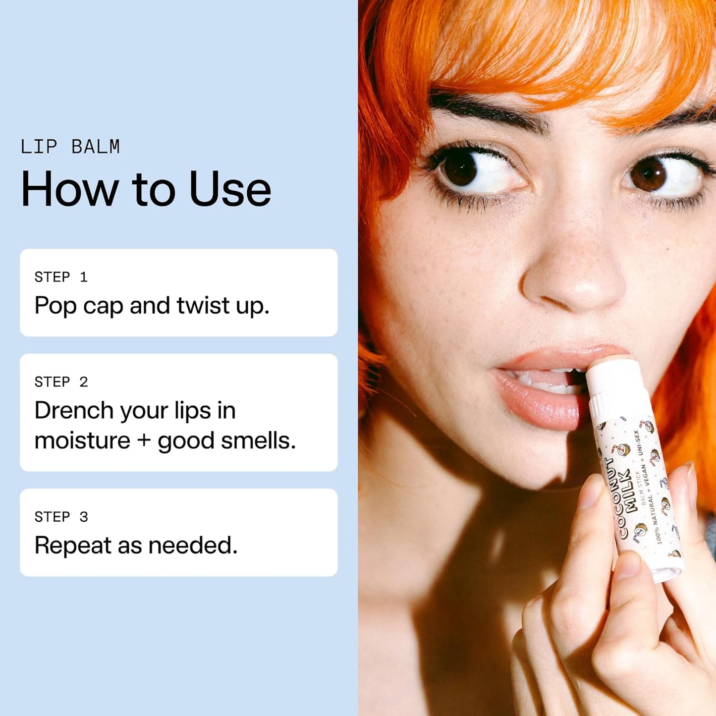 DedCool Lip Balm Stick (Marshmallow) Jumbo, Vegan, Flavored, Coconut Oil Lip Balm, Long Lasting, Moisturization, Hydrates Dry & Chapped Lips, Vegan, Natural, Clean, Non-Toxic, Fragrance For All