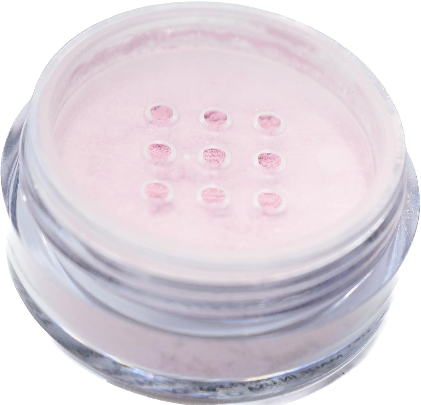Glistening Carnation Light Bright Pale Pink Mineral Single Loose Powder Eyeshadow; Talc & Paraben Free, No Animal Testing & Cruelty Free
