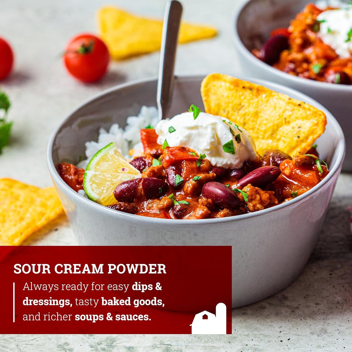 Hoosier Hill Farm Sour Cream Powder, 2LB (Pack of 1)