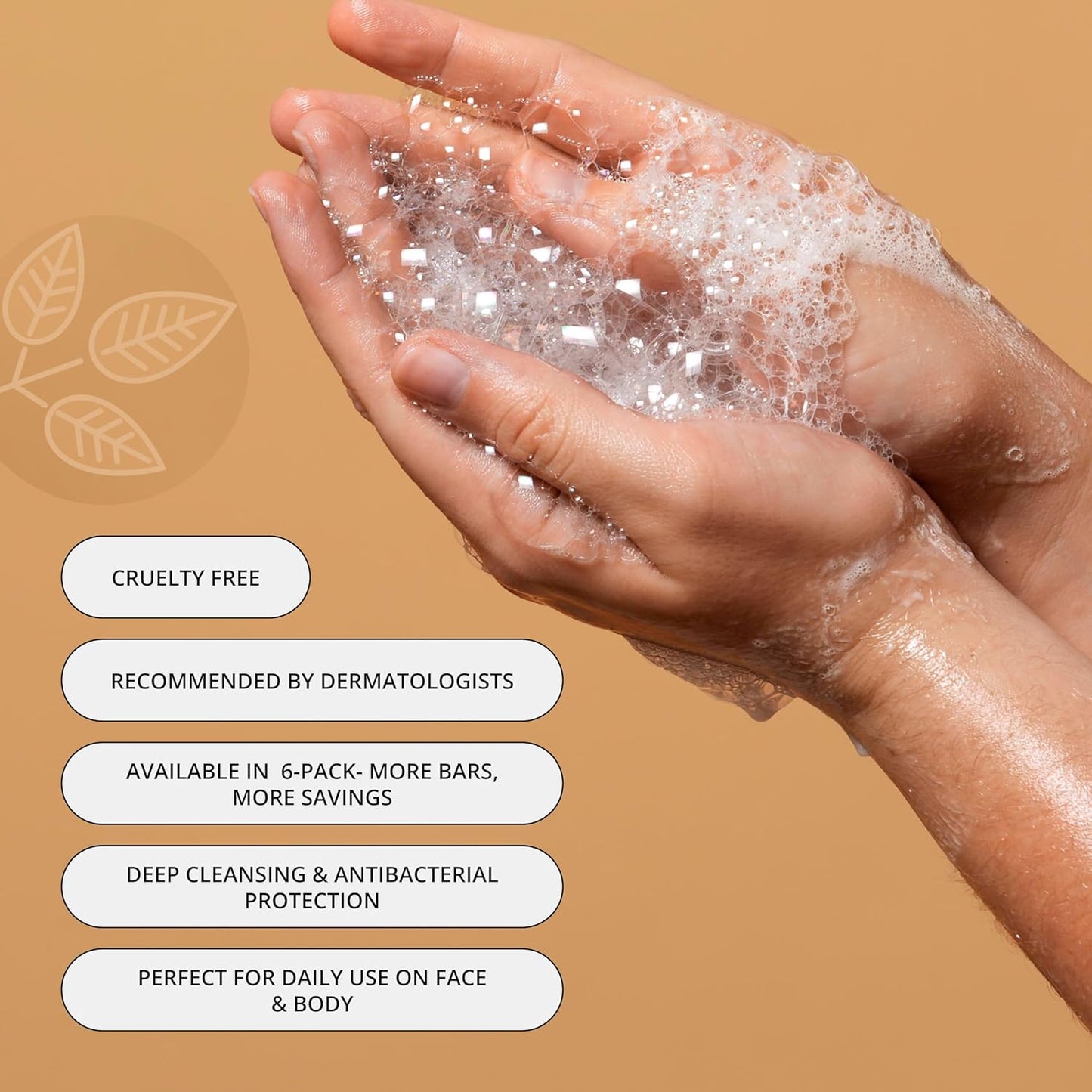 Cuticura Official Deep Cleansing Face and Body Soap - 5.25 oz (Pack of 6)