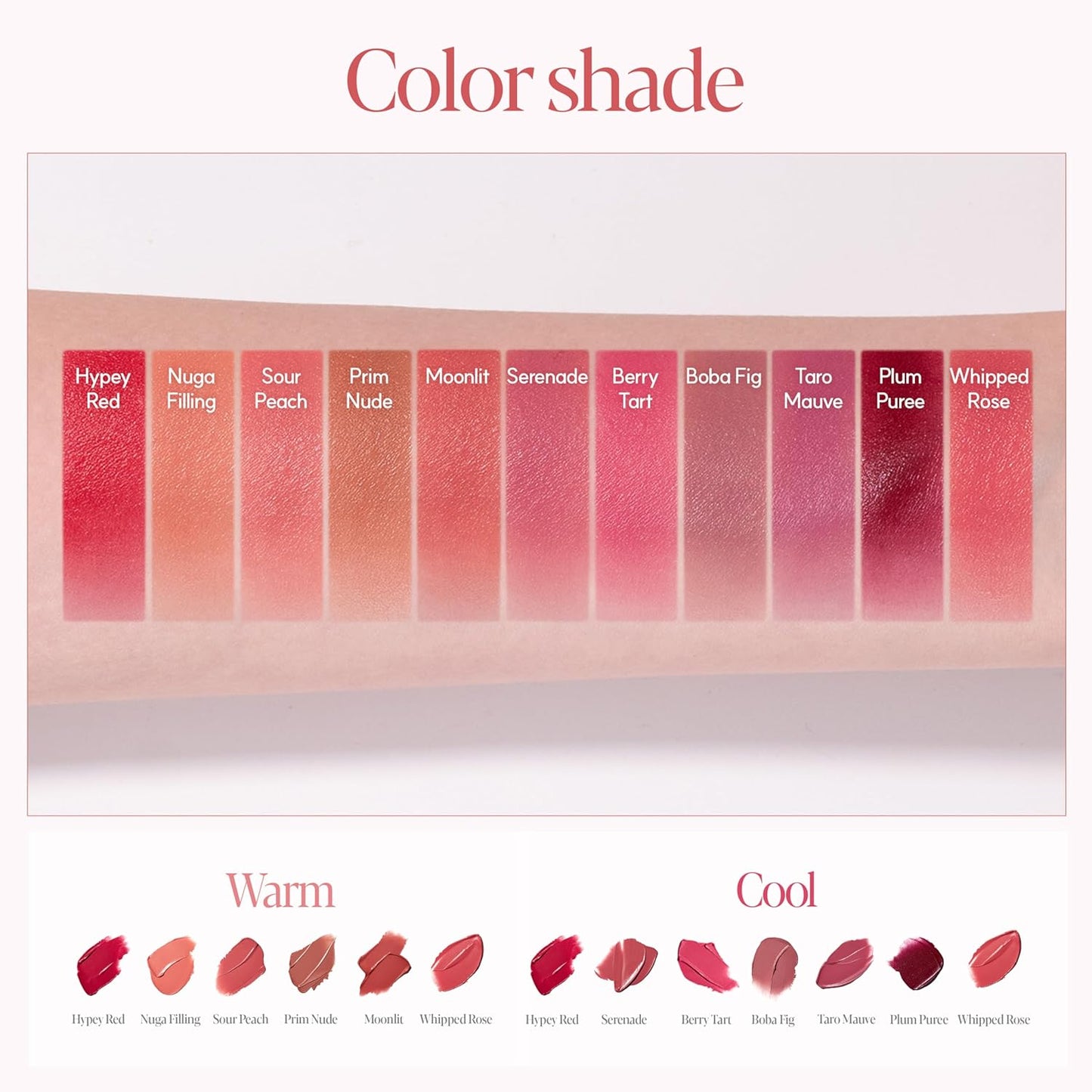 Espoir Couture Lip Tint Fitting Blur #4 Prim Nude 0.14oz | Soft and Creamy Color for Blurry Lip Look | Smudge-Proof Fixing Lip Stain | Lightweight and Comfortable Matte Finish