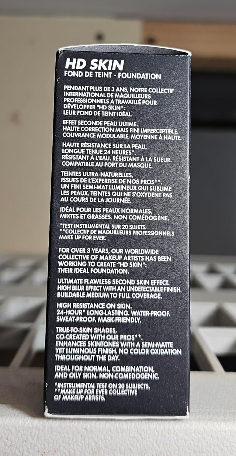 HD Skin Undetectable Longwear Foundation - 2Y20 by Make Up For Ever for Women - 1 oz Foundation