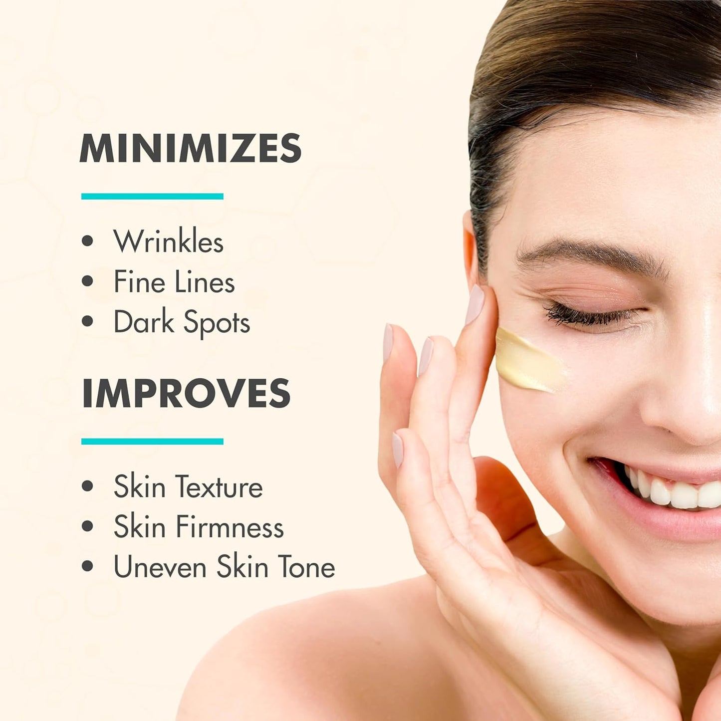 Ebanel Retinol Cream for Face 3.5 oz, Moisturizer with Collagen, Peptides, Ceramides, Hyaluronic Acid, Vitamin C & B5, Firming Anti Aging Face Cream for Wrinkles, Fine Lines, Dark Spots, Day & Night