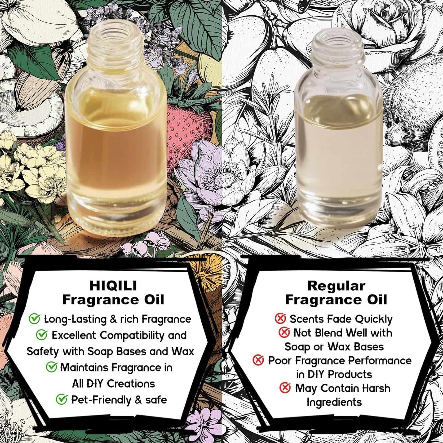 HIQILI Oriental Garden Fragrance Oil for Candle & Soap Making, Inspired by H.er-mes Le-Jrn deMonsr-Li, Luxury Hotel Scents for Essential Oil Diffuser, Aromatherapy - 5.07 Fl Oz