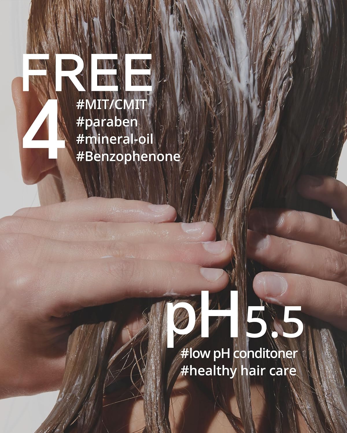 DAN DAN Nourishing Hair Conditioner - pH 5.5 Keratin & Protein Perfumed Conditioner for Frizz Control, Moisturizing, Thicker Hair - Citrus & Honey Scent - Paraben Free - 17 fl.oz